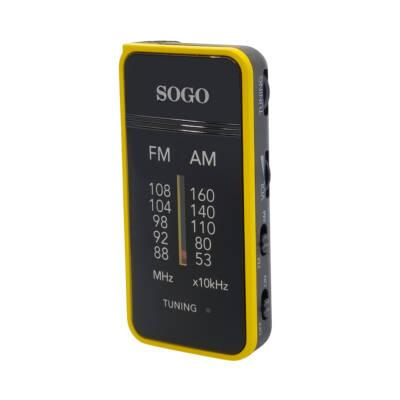 Sogo RAD-SS-8870 radio Personal Analog Yellow, Black – image 4