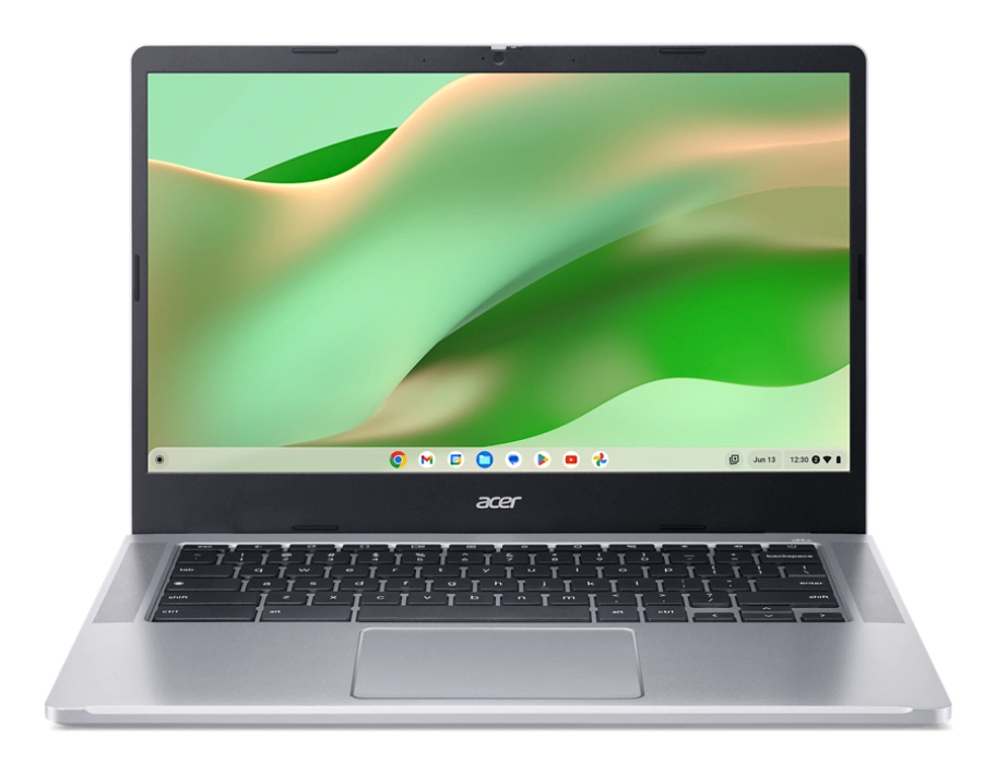 Acer Chromebook CB314-4HT-38SL Intel Core i3 N-series i3-N305 35.6 cm (14") Touchscreen Full HD 8 GB LPDDR5-SDRAM 128 GB Flash Wi-Fi 6 (802.11ax) ChromeOS Silver