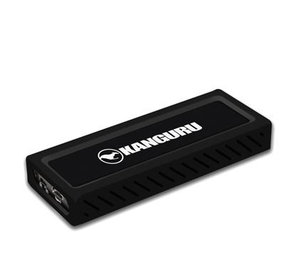 Resim iStorage Kanguru UltraLock Superspeed+ USB-C M.2 NVMe External SSD 2 TB| Secure Portable Solid State Drive |Physical Write Protect Switch| Secure Firmware| TAA Compliant |