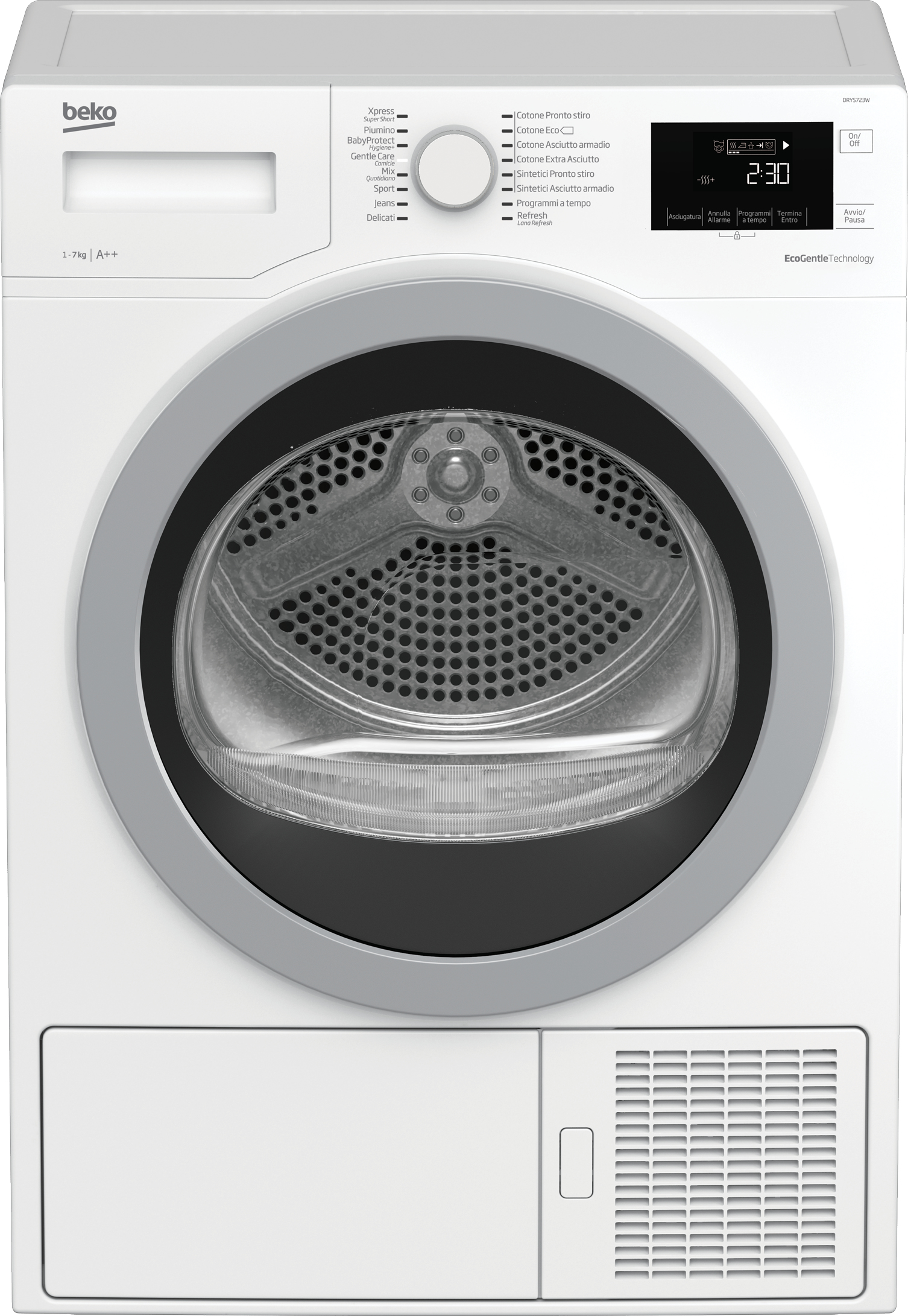 Beko DRYS723W — vue 1 sur 6
