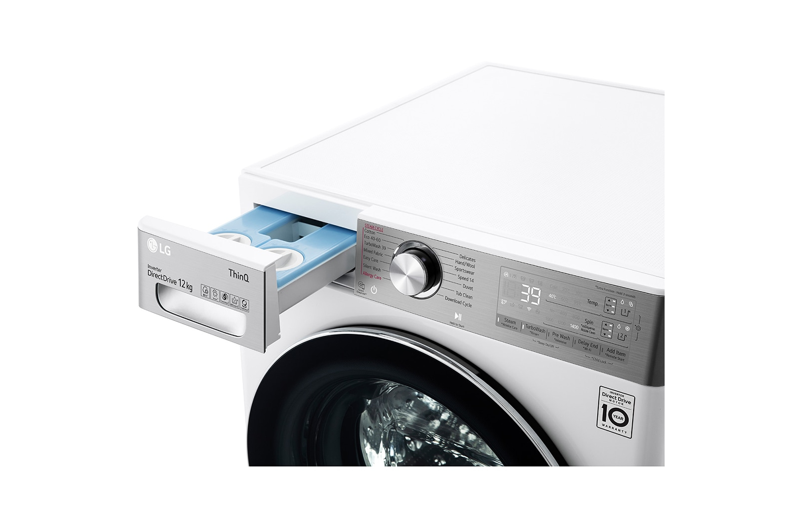 LG F4WV912P2EA washing machine Front-load – image 4