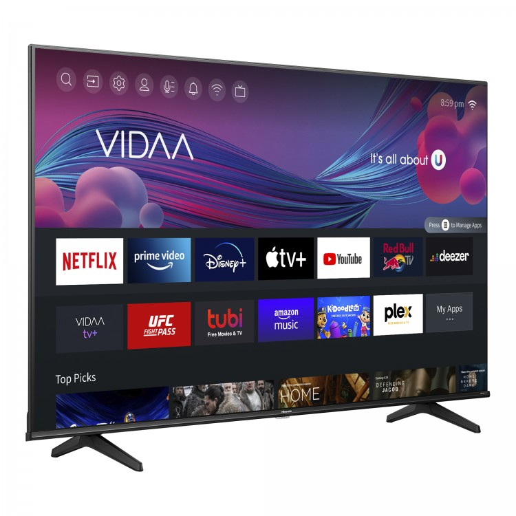 Hisense 43A6KV TV 109.2 cm (43") 4K Ultra HD Smart TV Wi-Fi Black 250 cd/m² – image 3