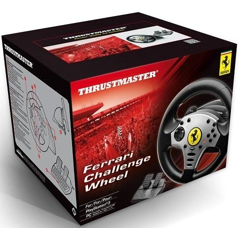 Thrustmaster AC-VFCHNEW Gaming Controller Black, Silver Steering wheel + Pedals Analogue / Digital PC, Playstation 3 – image 4