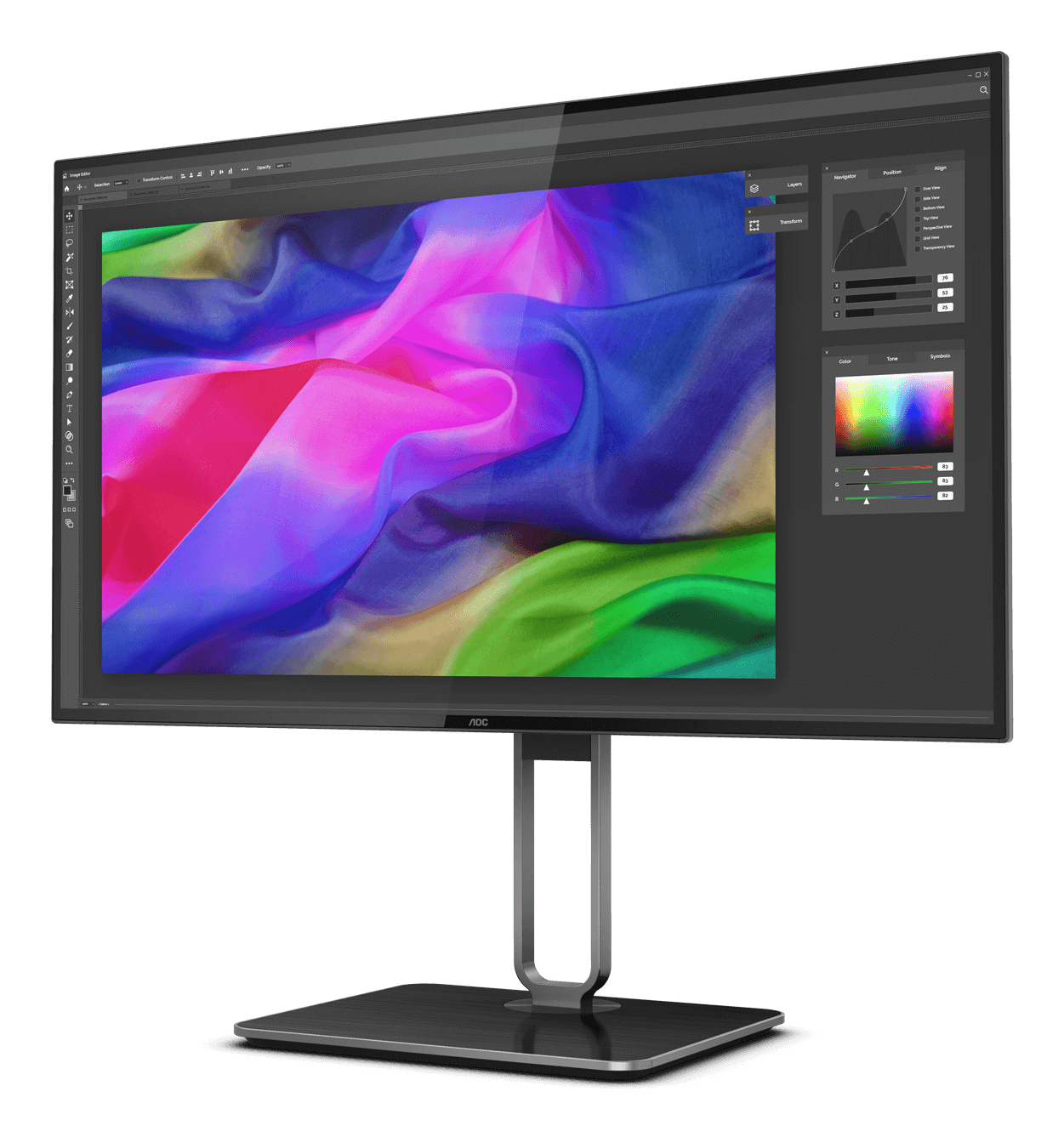 AOC U3 U27U2S computer monitor – image 2