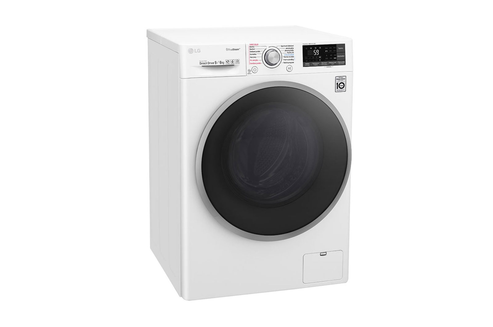 LG F94J6VG0W washer dryer Freestanding Front-load Black, White – image 8
