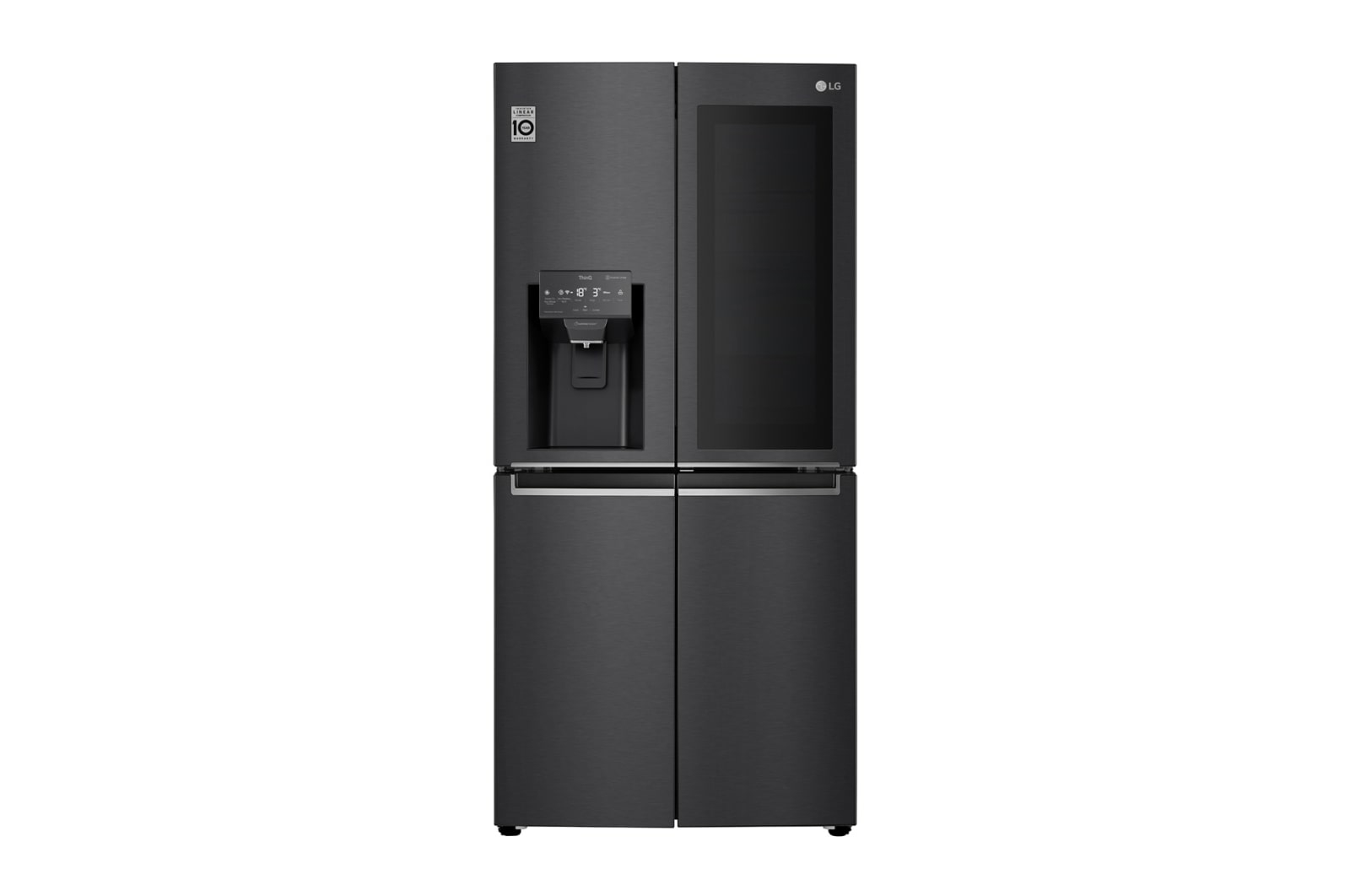 LG GMX844MCBF side-by-side refrigerator Freestanding – image 2