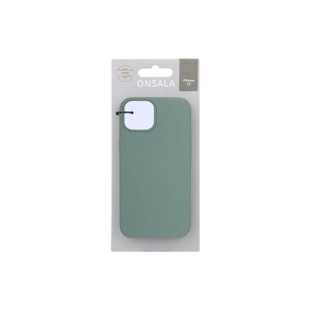 Onsala Mobile Cover Silicone Pine Green iPhone 13 – image 2