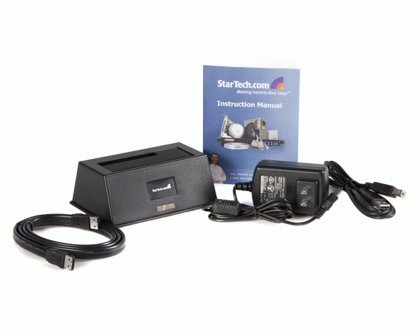StarTech.com SATADOCKU2E laptop dock/port replicator Black – image 6
