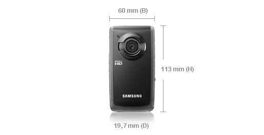 Samsung HMX-W200TP camcorder – image 9