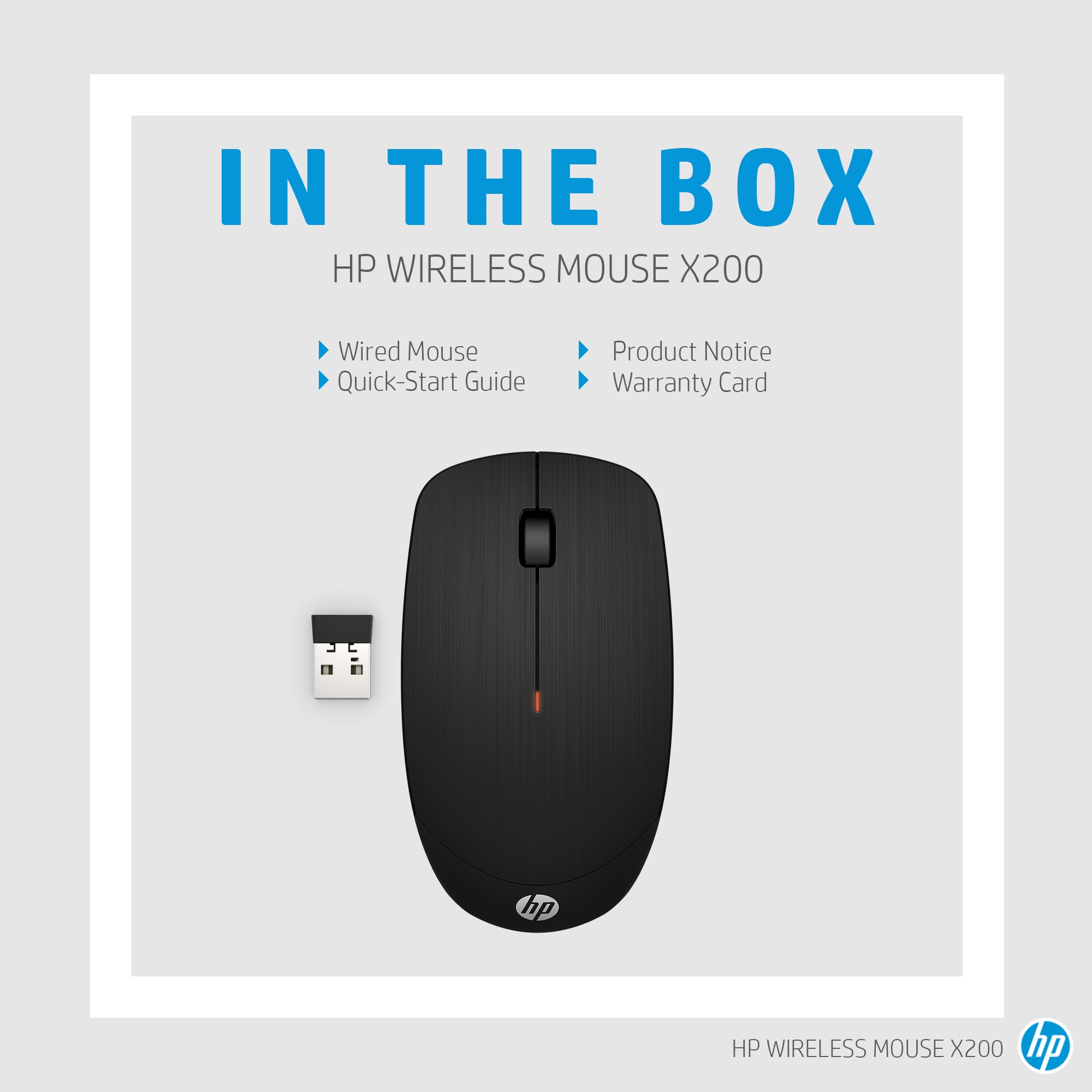 HP Wireless Mouse X200 – image 6