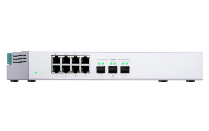 QNAP QSW-308S network switch Unmanaged Gigabit Ethernet (10/100/1000) White – image 5