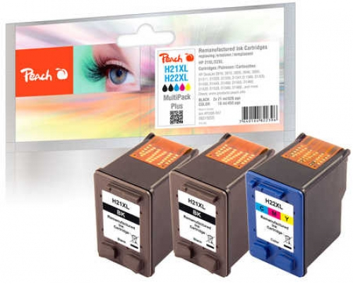 Peach 0F319205 ink cartridge 3 pc(s) Compatible High (XL) Yield Black, Cyan, Magenta, Yellow