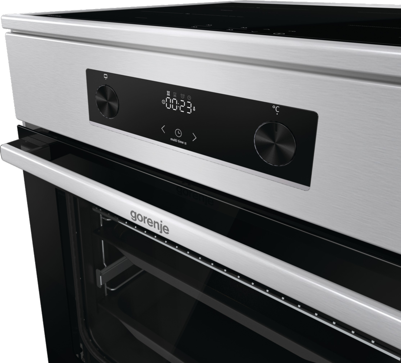 Gorenje GEIT6C60XPG Freestanding cooker Electric Zone induction hob Stainless steel – image 8
