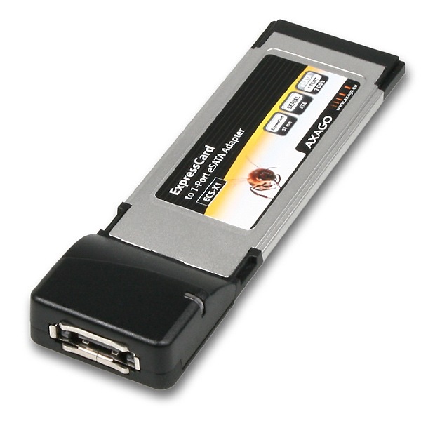 Axagon ECS-X1 interface cards/adapter eSATA