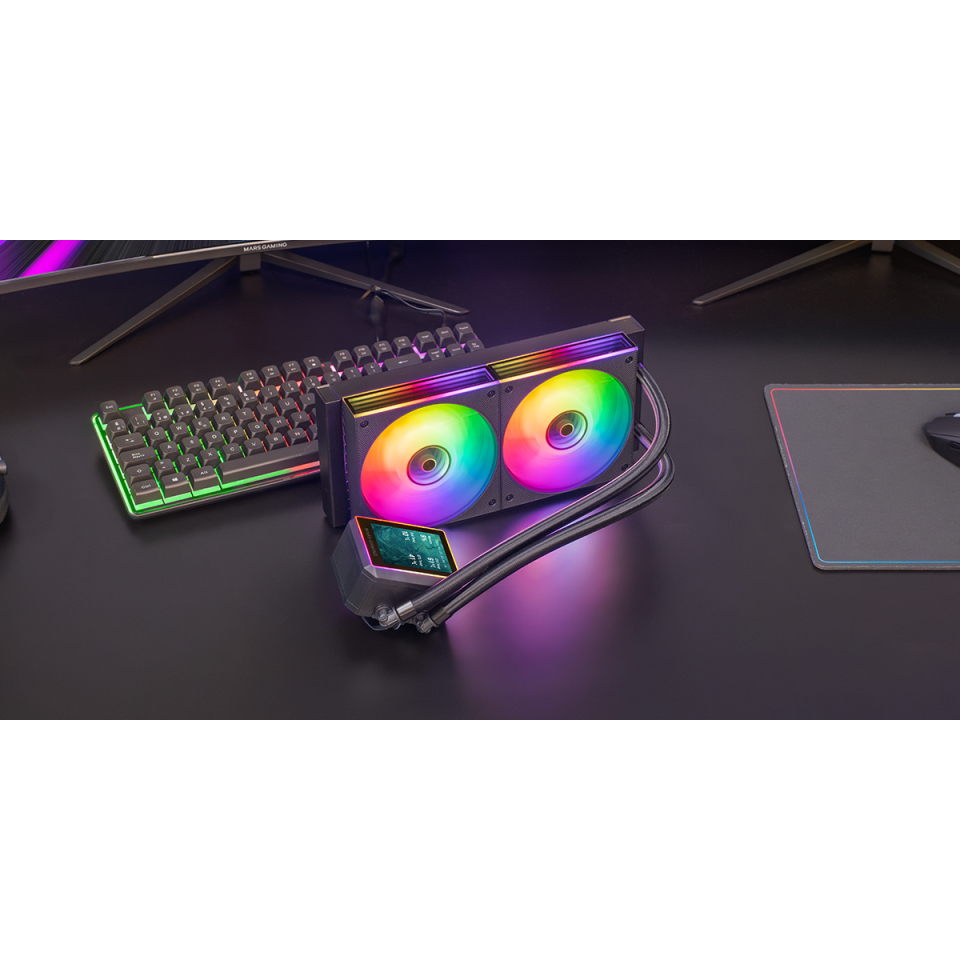 Mars Gaming ML-VISIONII240 Processor All-in-one liquid cooler – image 5