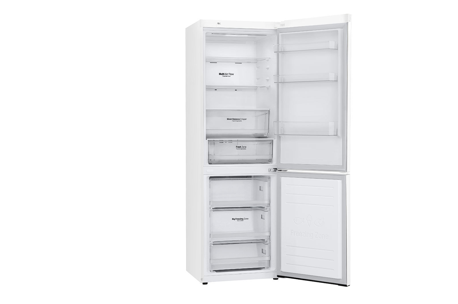 LG GBB61SWHMN fridge-freezer Freestanding – image 9