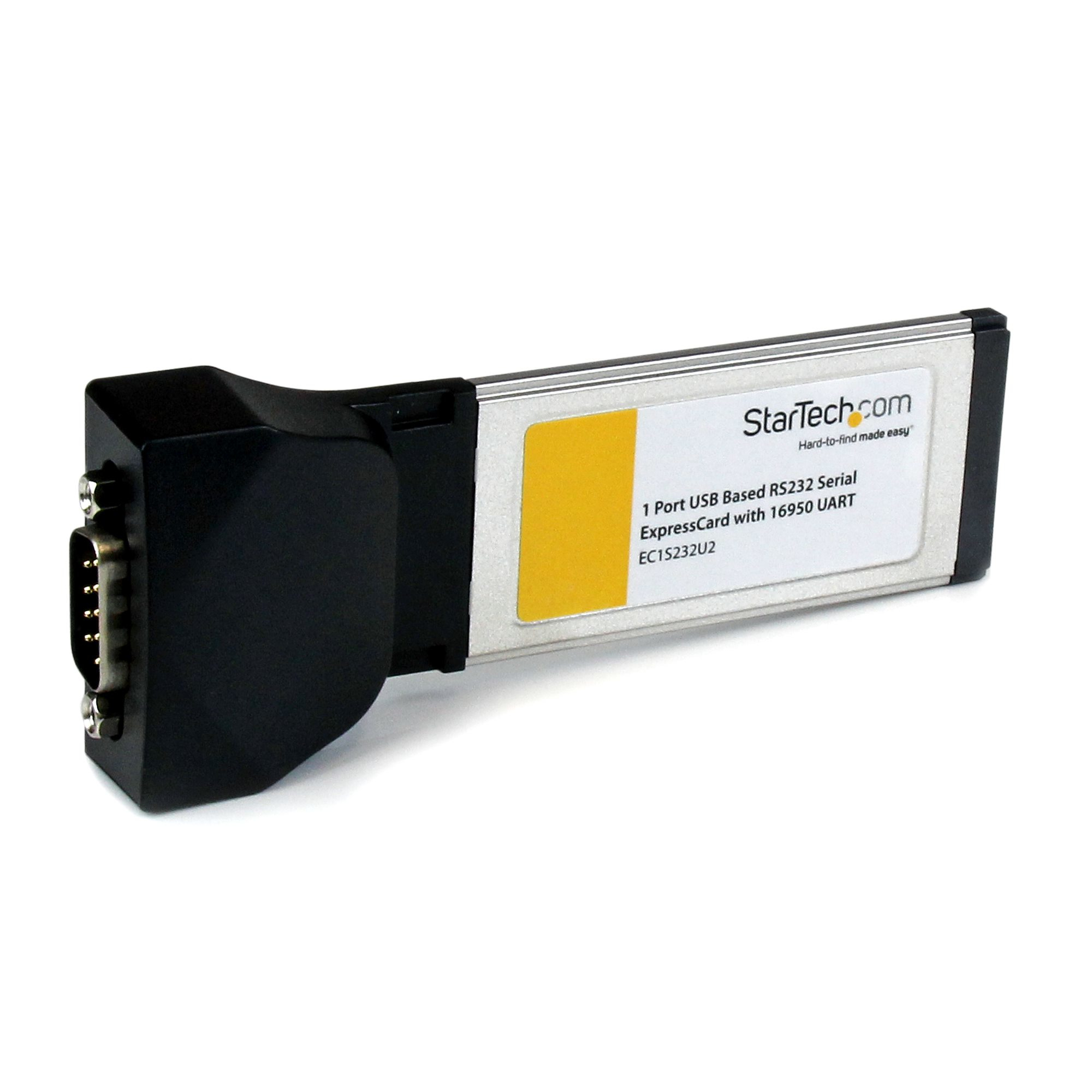 StarTech.com 1 Port ExpressCard to RS232 DB9 Serial Adapter Card w/ 16950 - USB Based – image 4