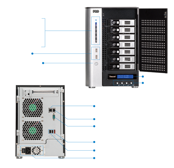 Origin Storage N7700SAS NAS/storage server Tower Intel® Core™2 Duo – image 5