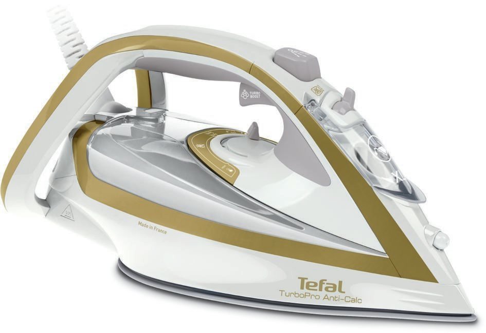 Tefal TurboPro FV5625 iron Dry & Steam iron Durilium Autoclean soleplate – image 4