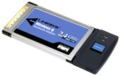 Linksys Wireless-B Notebook Adapter
