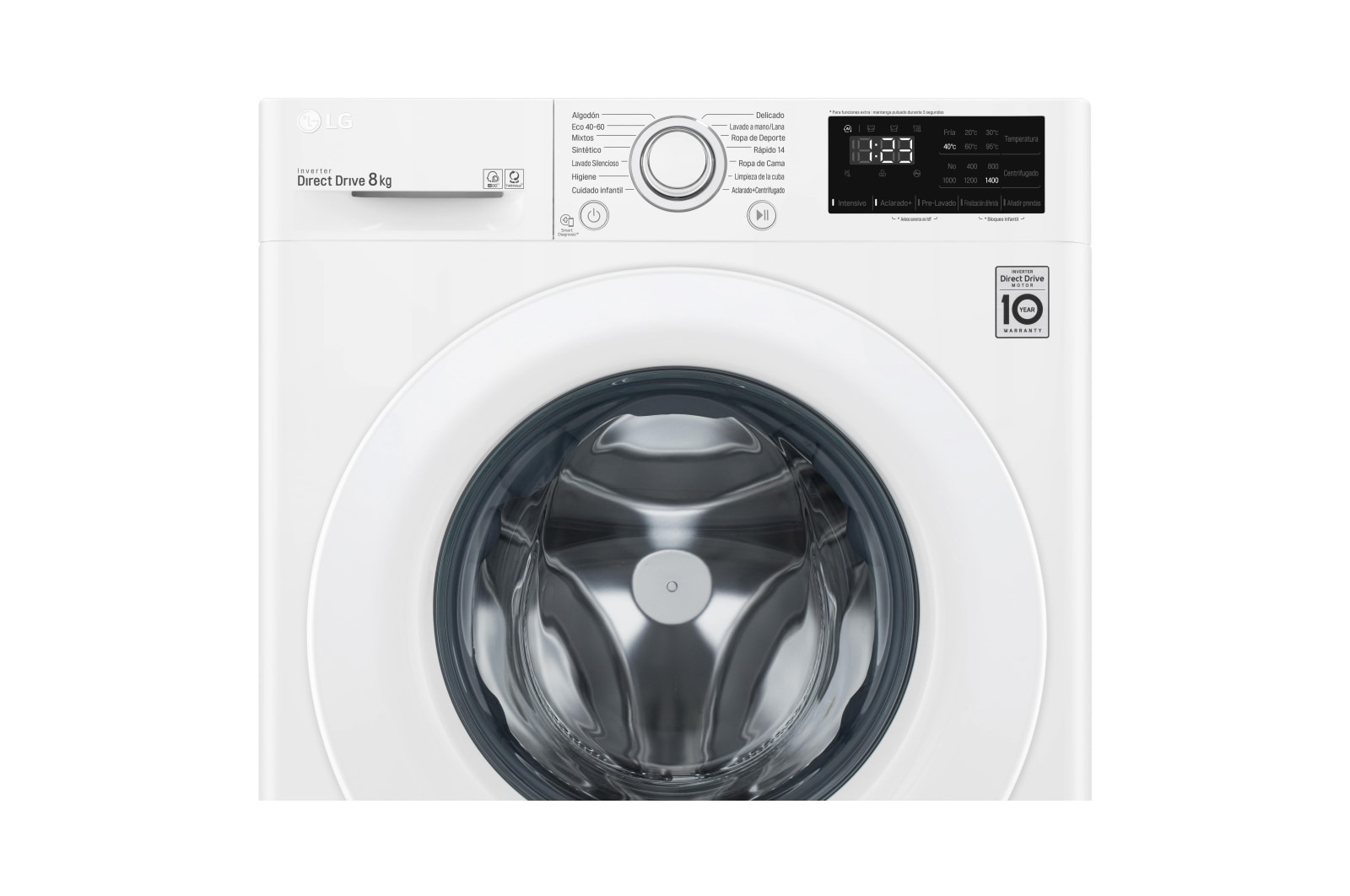 LG F4WV3008N3W washing machine Front-load – image 6