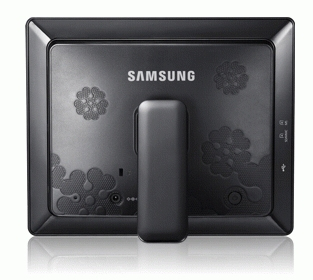 Samsung SPF-85H digital photo frame Black – image 2