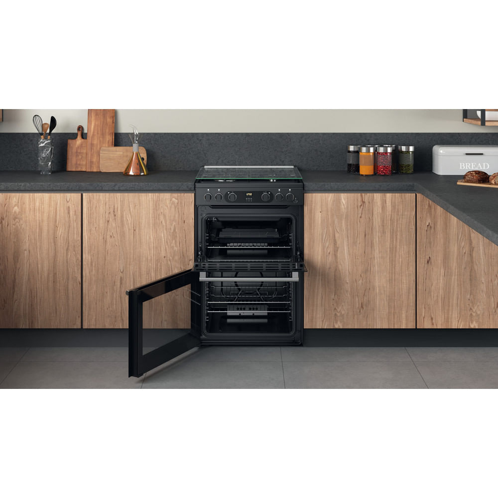 Hotpoint CD67G0C2CA/UK Freestanding cooker Gas Grey – image 7