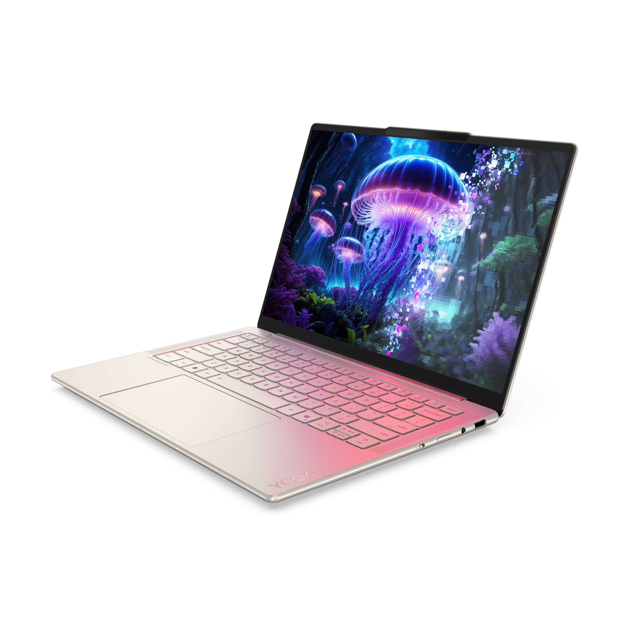 Portátil - Lenovo Yoga Slim 7 14ILL10 Copilot+ PC, 14" WQXGA+ OLED, Intel® Evo™ Core™ Ultra 258V, 47 TOPS, 32GB RAM, 1TB SSD, Arc™ Graphics, W11 - imagen 3