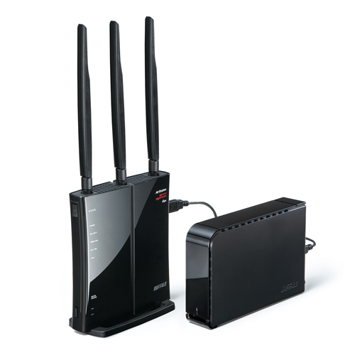 Buffalo WZR-HP-G450H wireless router Gigabit Ethernet Black – image 6