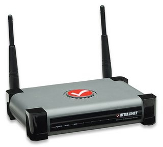 Intellinet 524490 wireless router Fast Ethernet Grey