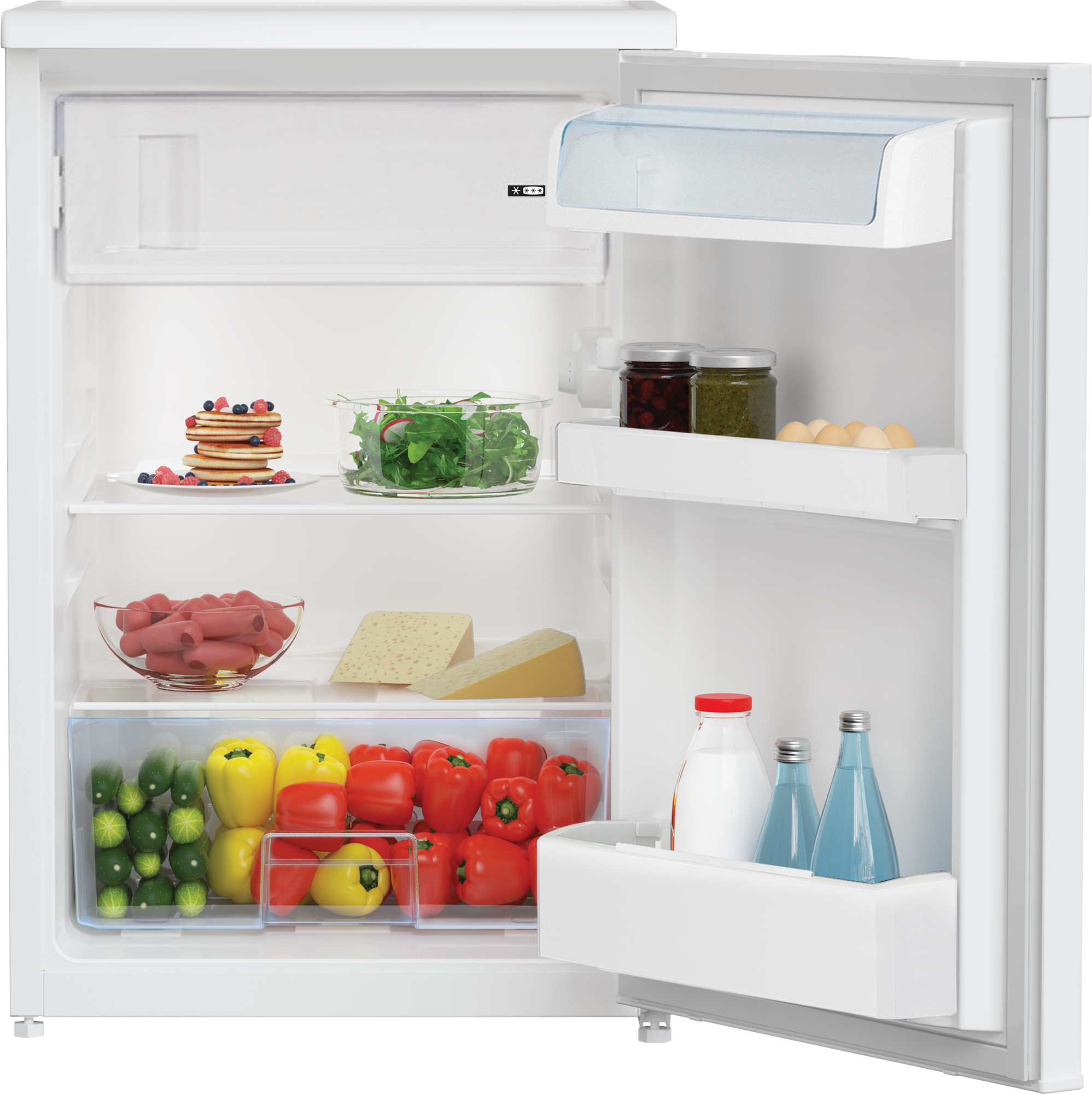 Beko TSE1284CHN combi-fridge Freestanding – image 3