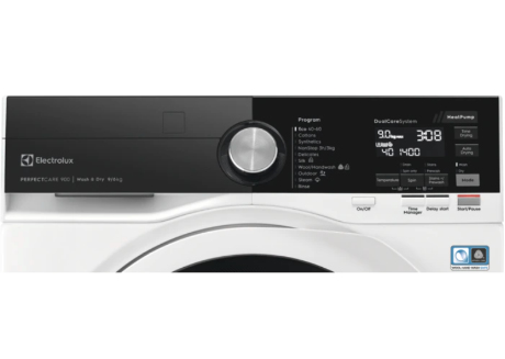 Electrolux EW9W7449S8 washer dryer Freestanding Front-load Black, White – image 5