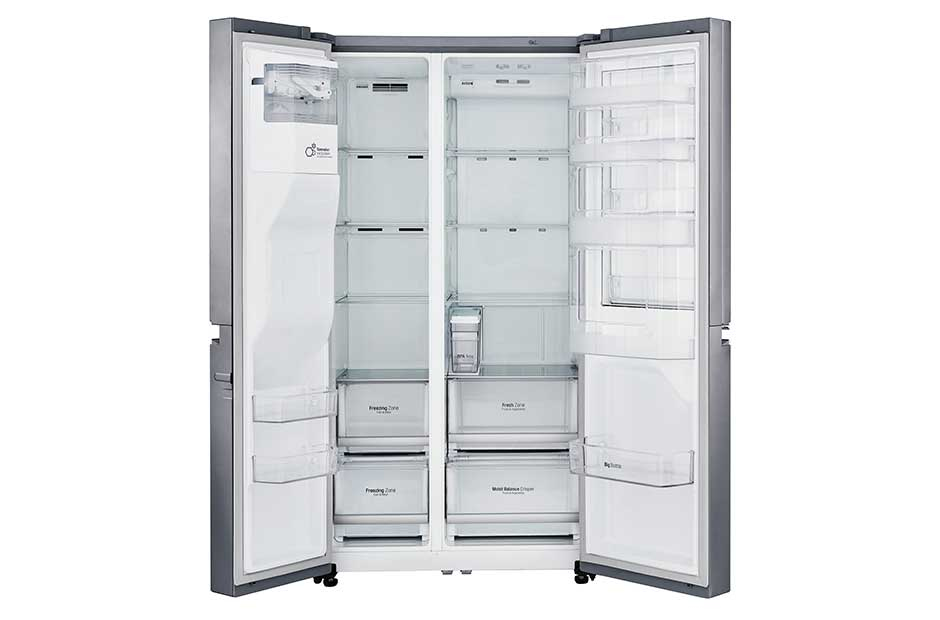 LG GSJ761PZUZ side-by-side refrigerator Freestanding – image 2