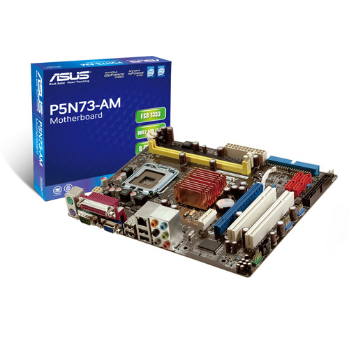 ASUS P5N73-AM/C/SI motherboard LGA 775 (Socket T) micro ATX – image 1