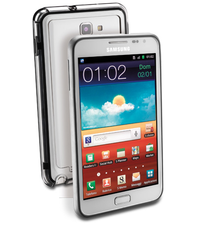 Cellularline BUMPERNOTEBK mobile phone case Border Black