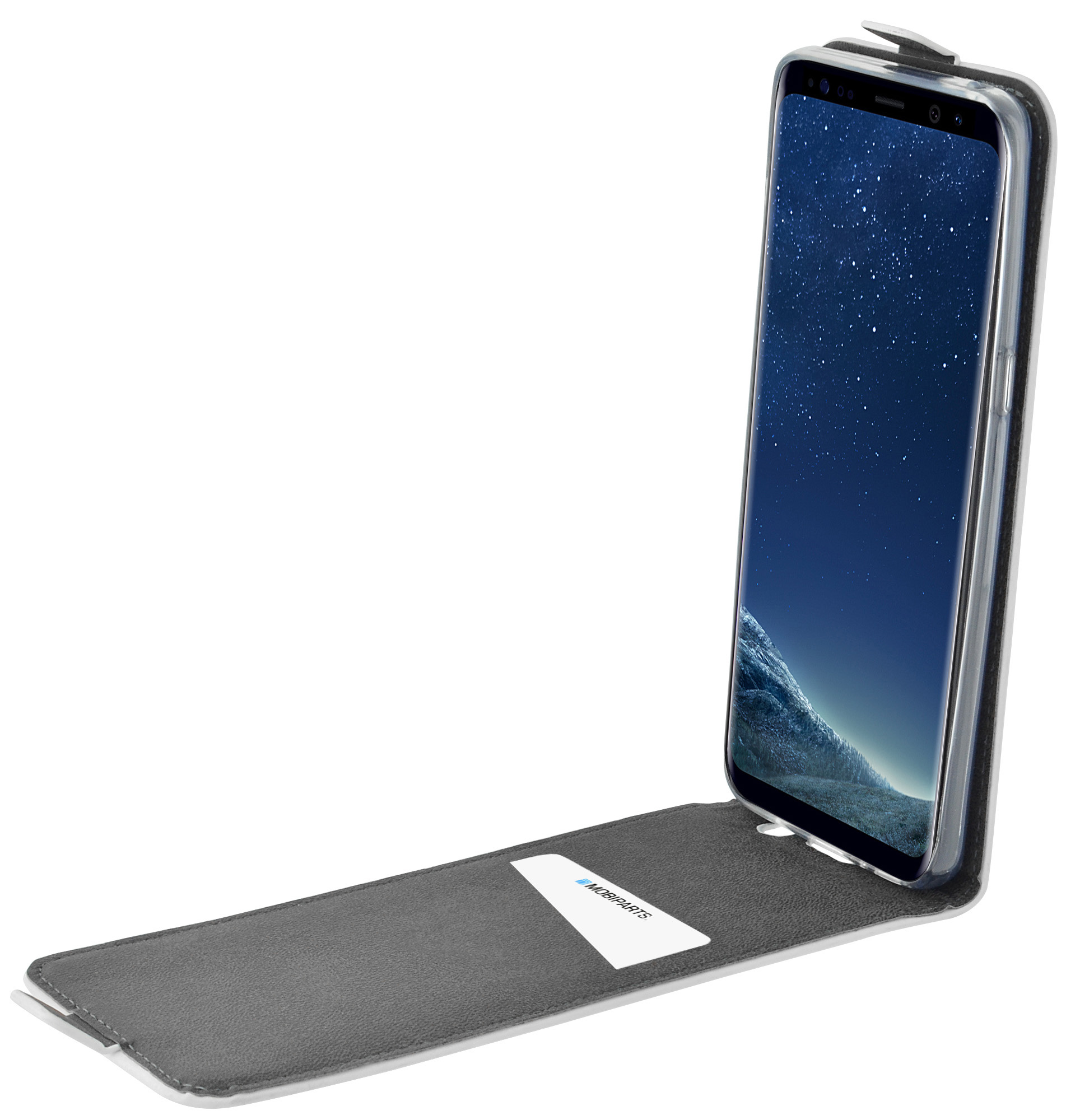 Mobiparts Premium Flip TPU Case Samsung Galaxy S8 White – image 4