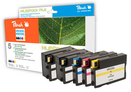 Peach 0F319202 ink cartridge 5 pc(s) Black, Cyan, Magenta, Yellow