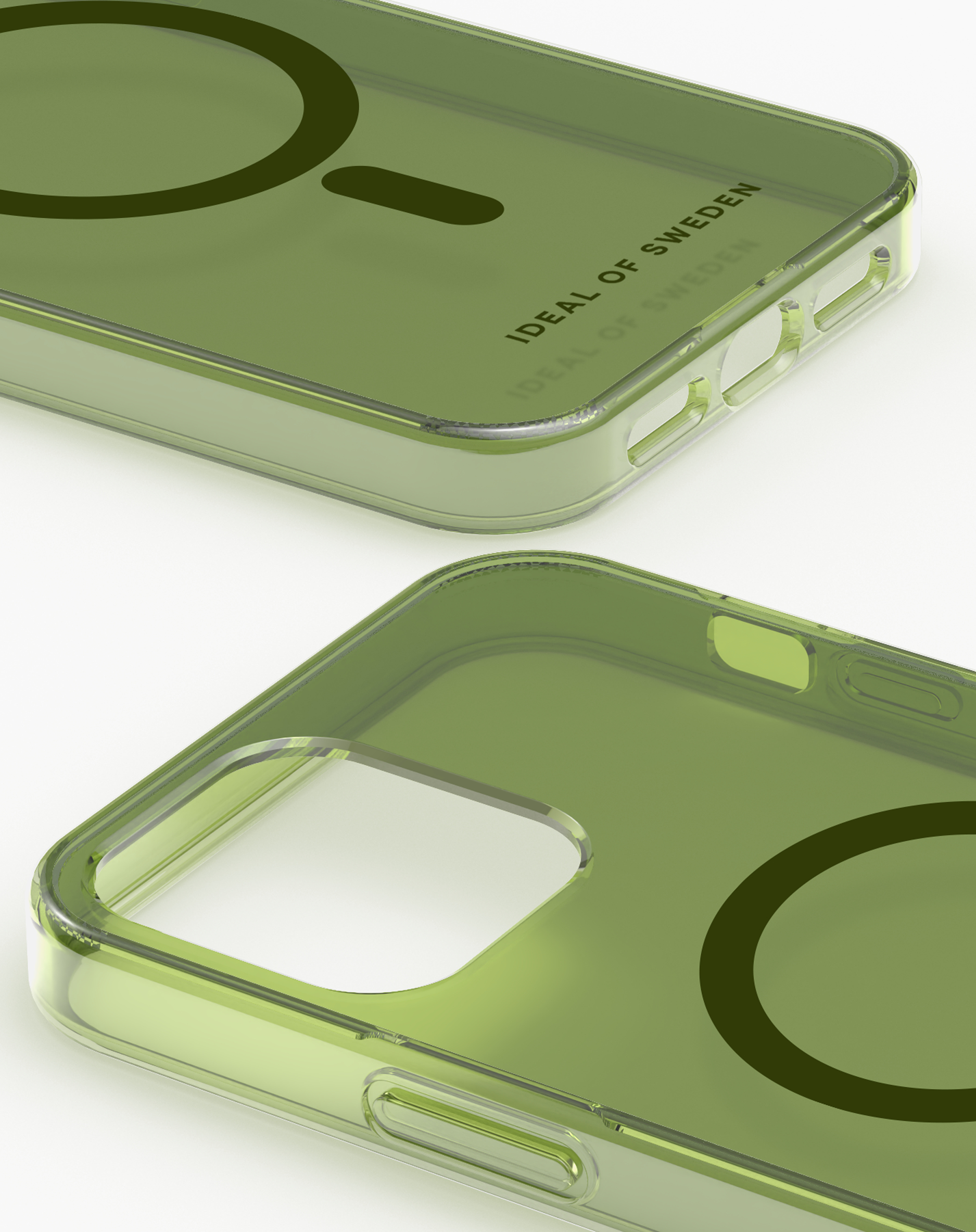 iDeal of Sweden Clear Case MagSafe iPhone 12/12P Khaki