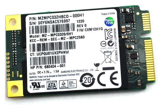 Samsung MZMPC032HBCD internal solid state drive