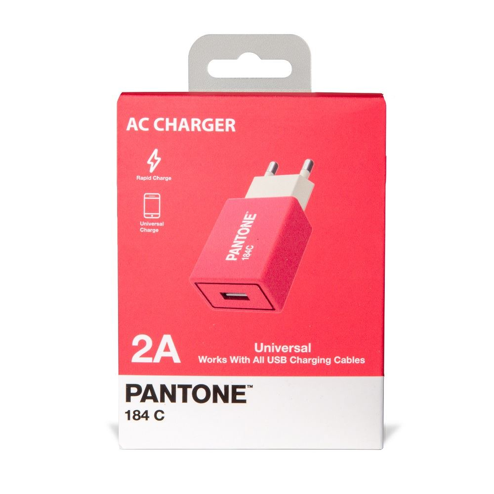 Celly PT-AC1USBP mobile device charger Universal Pink AC Indoor – image 2