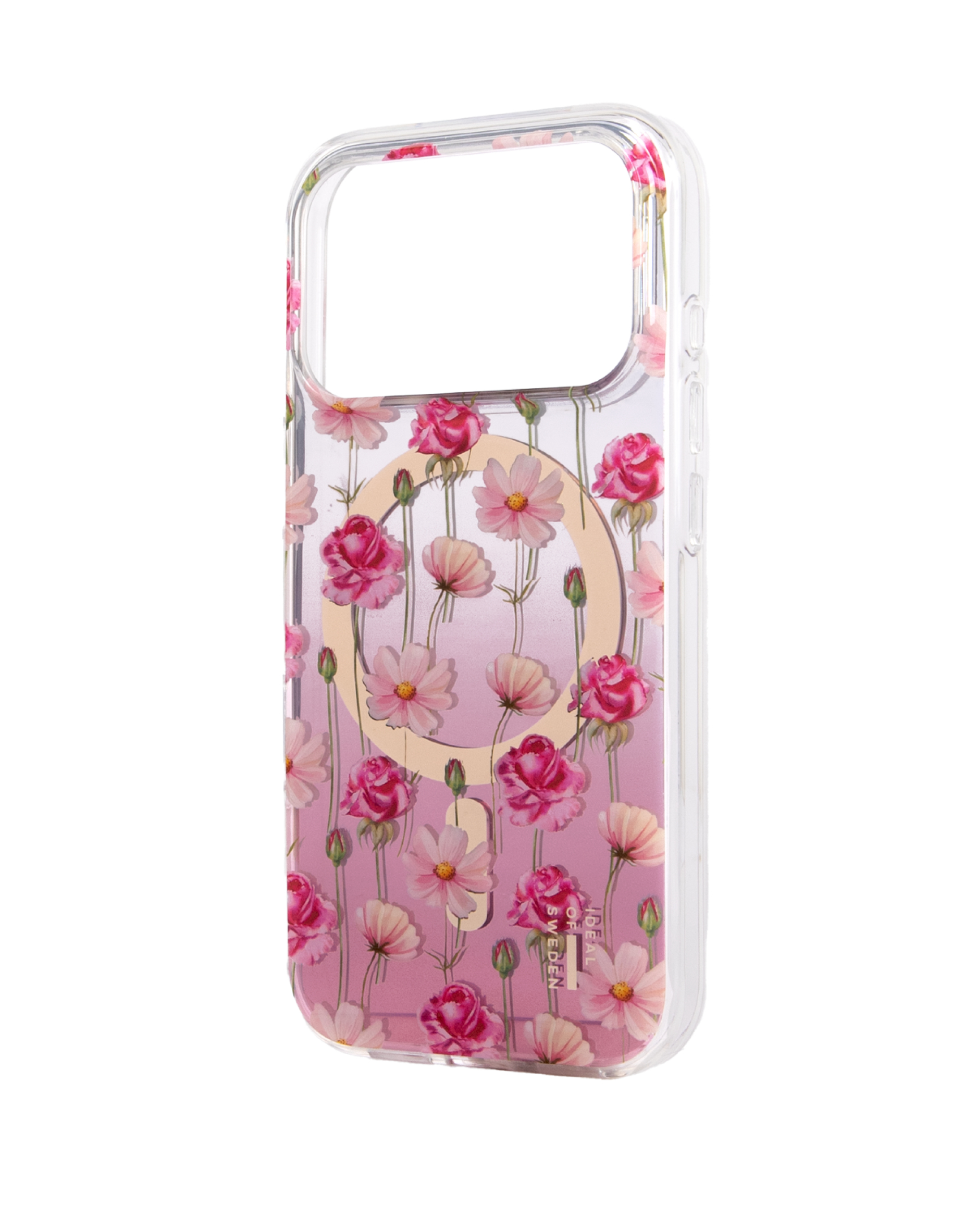 iDeal of Sweden Mirror Case iPhone 13 / 14 / 15 / 16e Rose Blush Floral