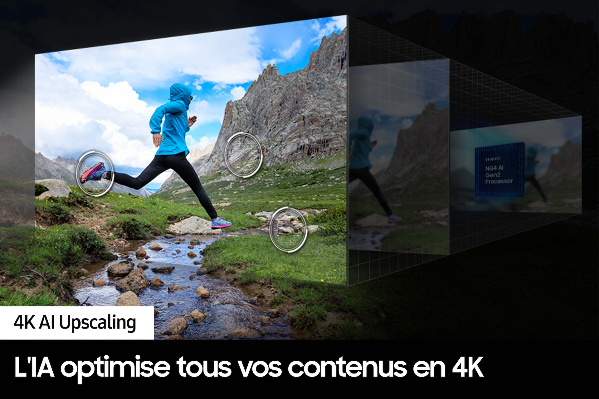 TV Neo QLED 4K SAMSUNG TQ43QN90DATXXC 108 cm Smart TV Tizen Dolby Atmos — photo 8