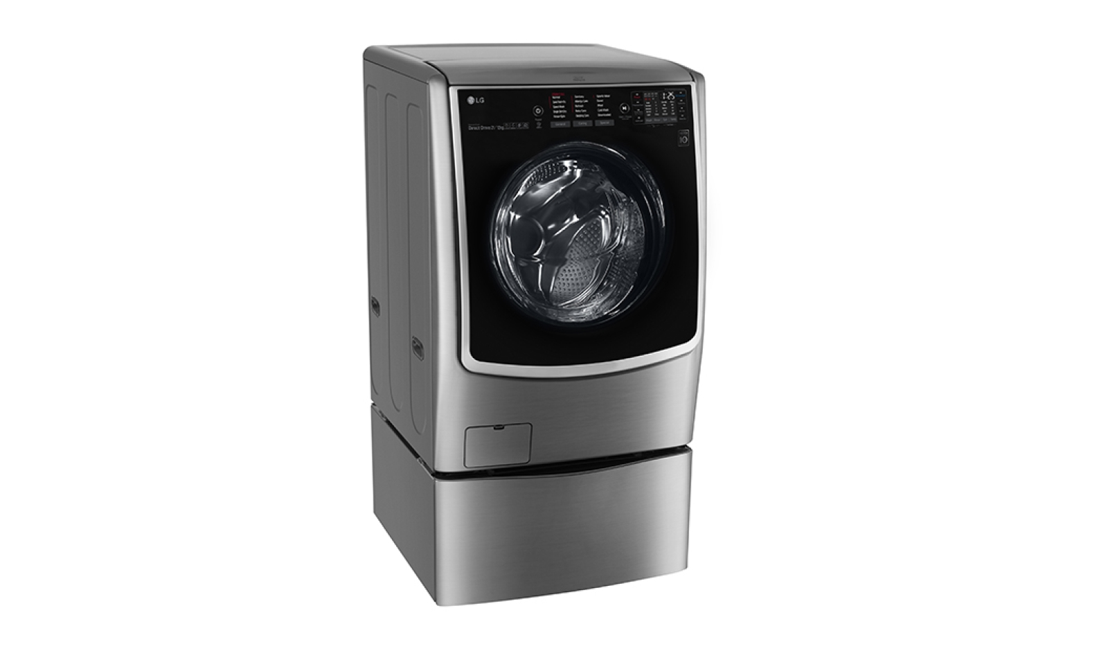 LG FH0C9CDHK7/F70E1UDNK1 washer dryer Freestanding Front-load Stainless steel – image 3