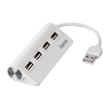 Hama 00012178 interface hub 480 Mbit/s White