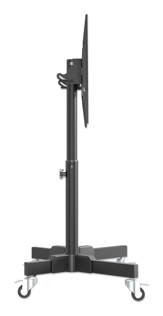 Manhattan Holds One 23" to 70" TV up to 40 kg (88 lbs.), +45° Tilt, Low Height Ideal for Stages and Presenter Notes, Black – image 7