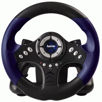 Hama PC Racing Wheel Thunder V18, USB – image 2