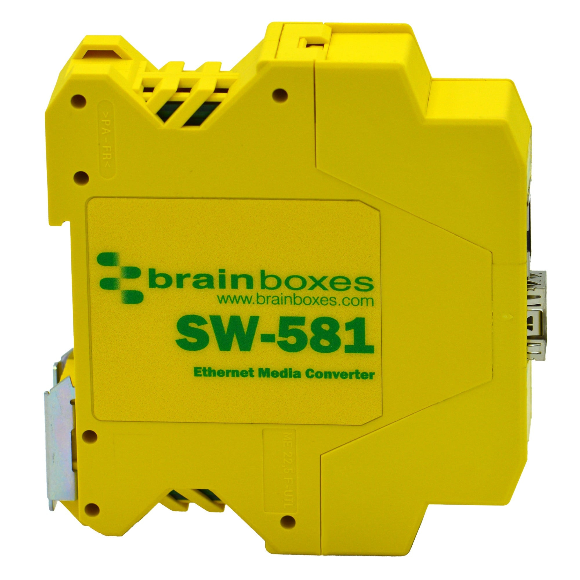 Brainboxes Industrial Ethernet Media Converter