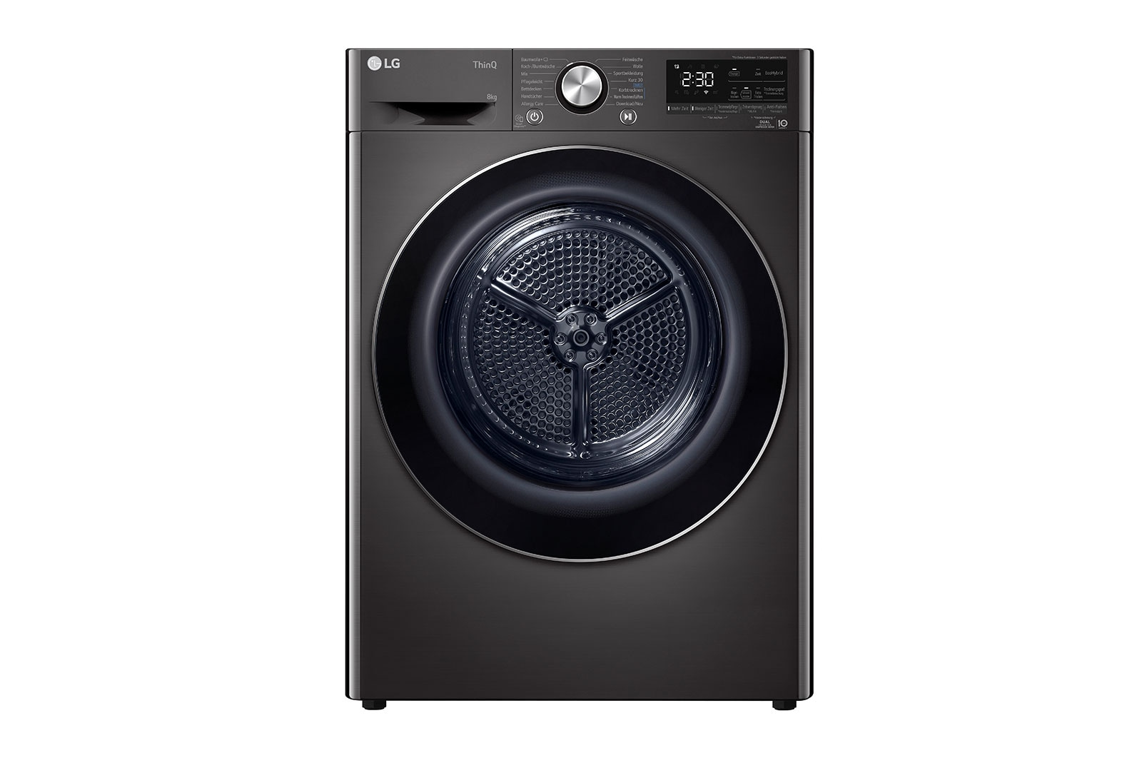 LG RT80V9B tumble dryer Freestanding Front-load