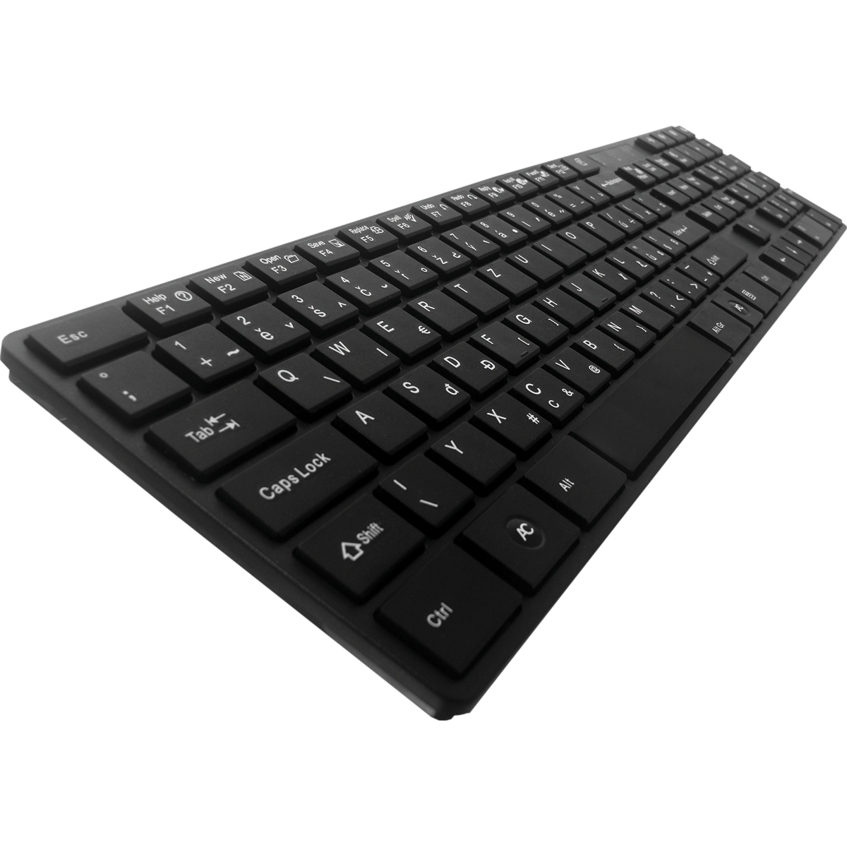 ARCTIC K381-B (Black) - Slim USB Keyboard with Office Keys – image 2