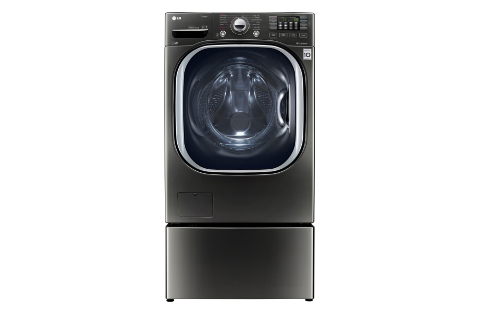 LG WM4370HKA washing machine Front-load 1300 RPM Black – image 2